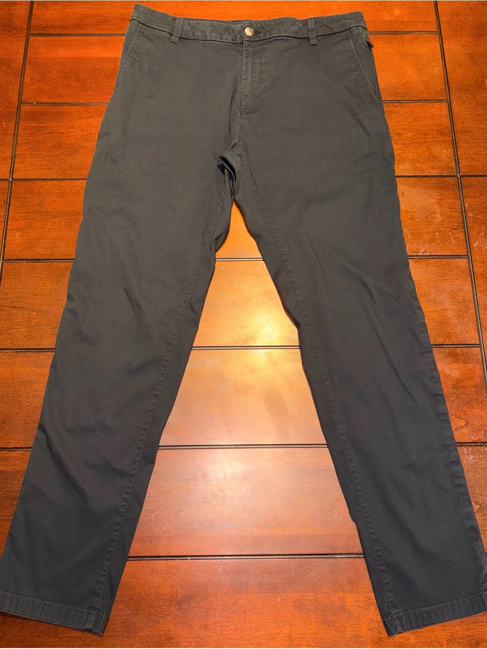 Birddogs Men’s Black Khaki Pants with Built-in Liner 34x32